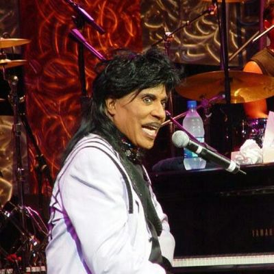 Little Richard performing in one of his many musical tours.
